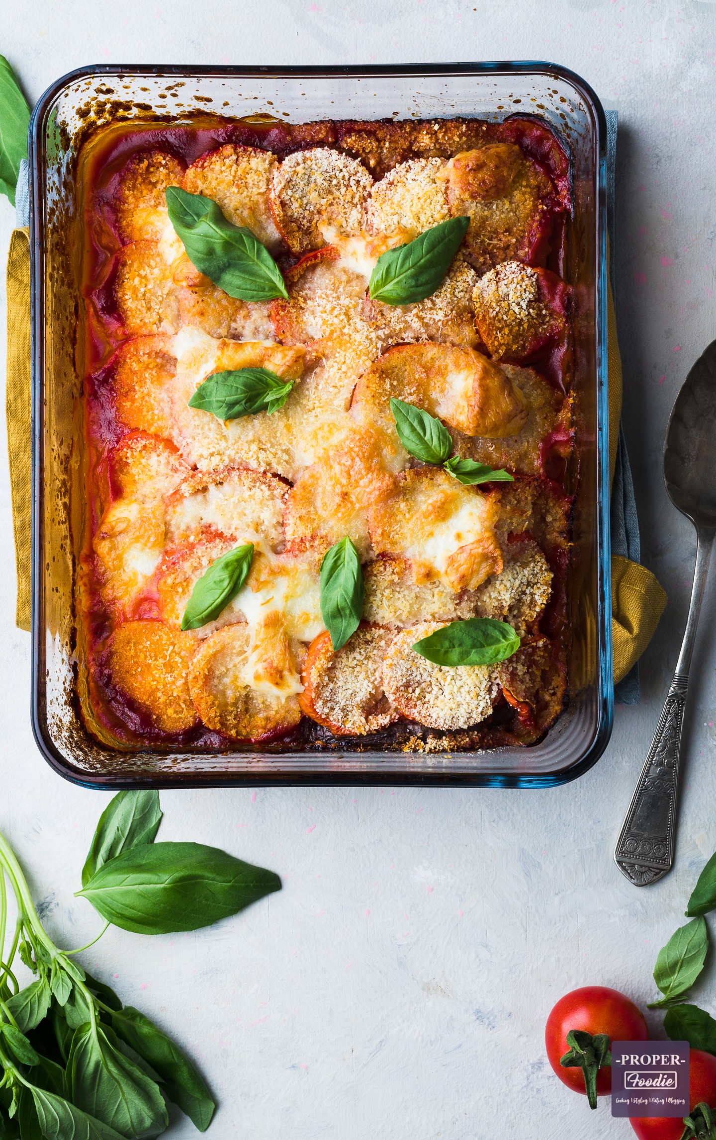 Easy aubergine parmigiana Easy aubergine parmigiana