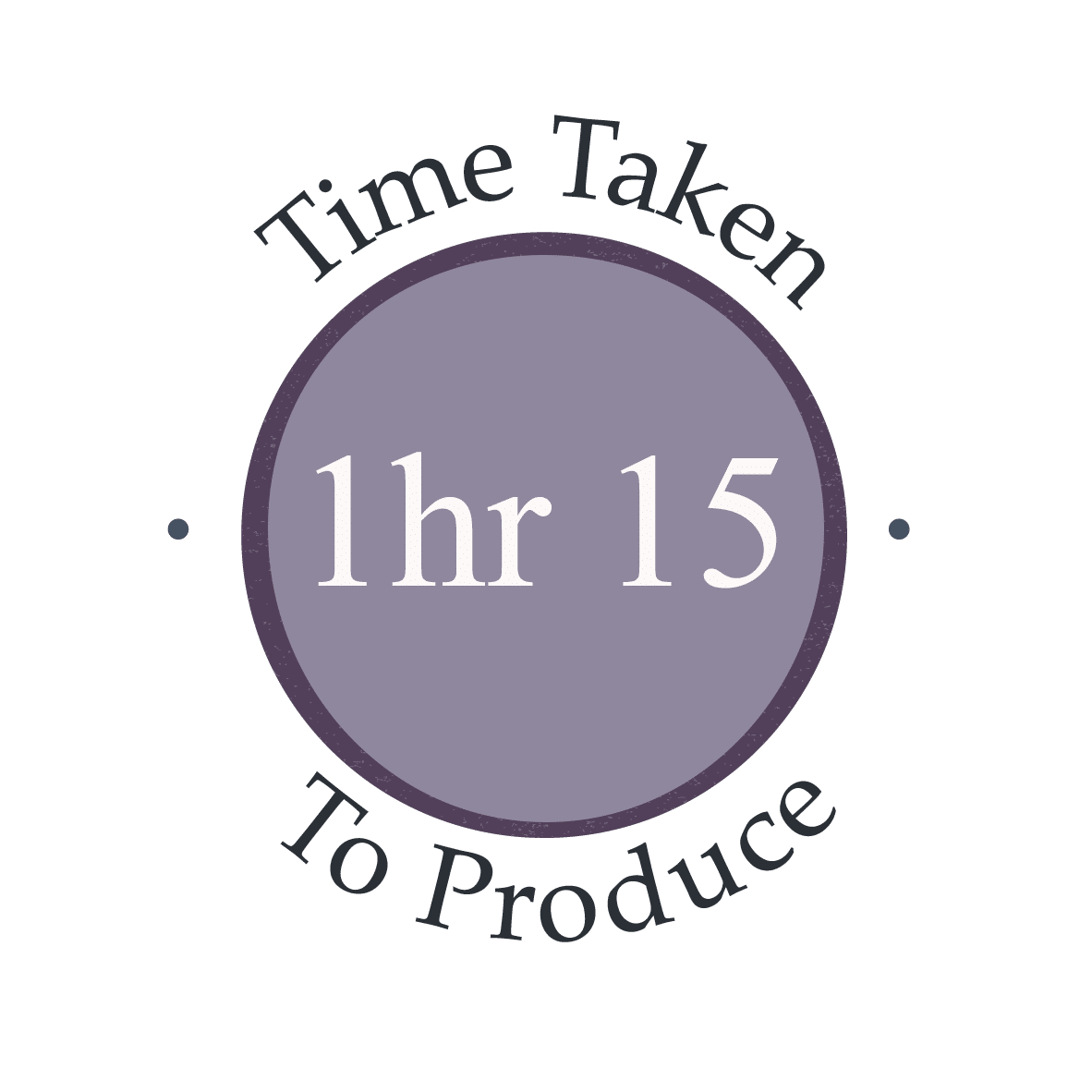 1 hour 15 minutes to make recipe 1 hour 15 minutes to make recipe